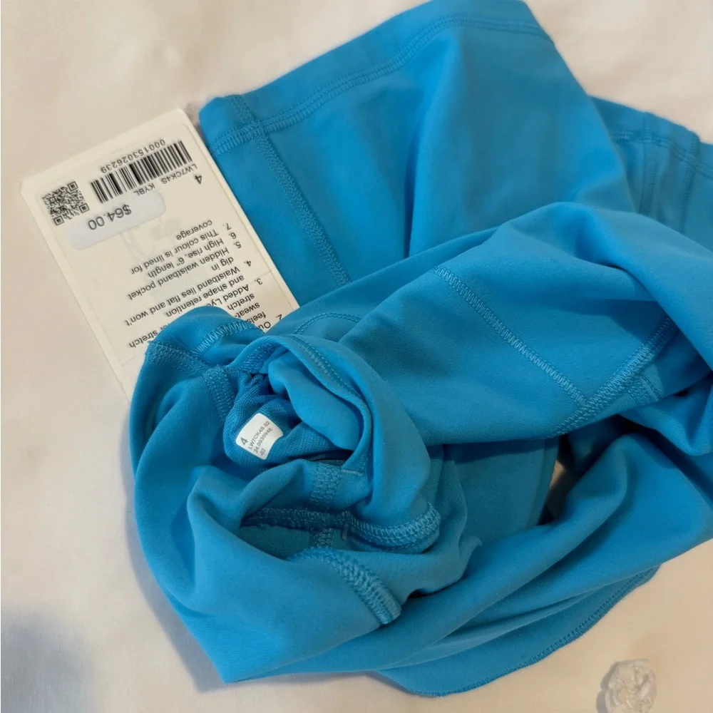 Lululemon Athletica Kayak Blue Align HR 6” Short - Picture 7 of 8